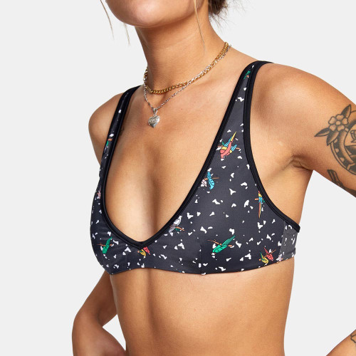 RVCA Γυναικείο μαγιό Luke Pelletier Uncaged - Bralette Bikini Top